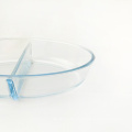 Oval Baking Dish with Divider